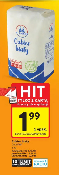 Cukier biały Diamant