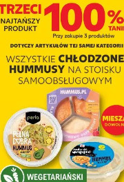 Wszystkie chłodzone hummusy