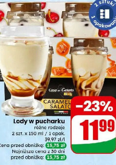 Lody w pucharku
