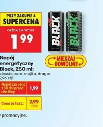 Napój energetyczny Black