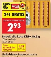 Snacki dla kota Kitty