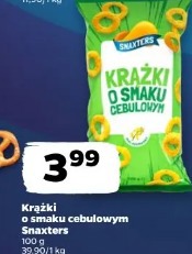 Krążki o smaku cebulowym SnaXters