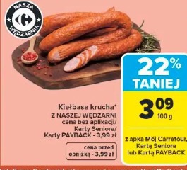 Kiełbasa krucha z Naszej Wędzarni
