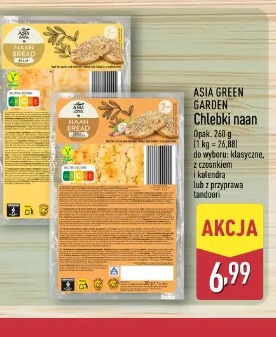 Asia Green Garden Chlebki naan