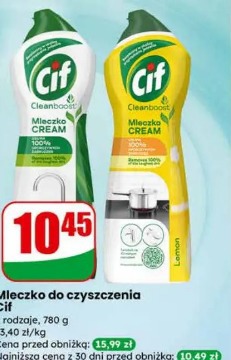 Mleczko do czyszczenia Cif