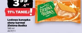 Lodowa kanapka słony karmel Zielona Budka