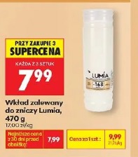 Wkład zalewany do zniczy Lumia, 470 g