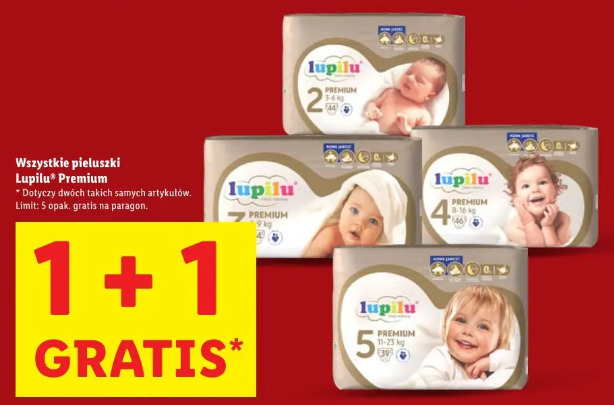 Lupilu Premium pieluszki