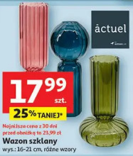 Actuel wazon szklany