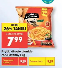 Frytki długie cienkie Mr. Potato