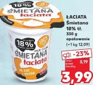 Śmietana 18% tł. Łaciata