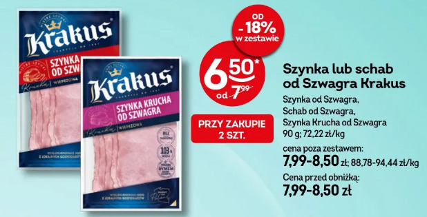 Szynka lub schab od Szwagra Krakus