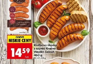 Kiełbasa Śląska z szynki Kraina Wędlin Select