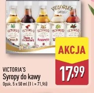 Victoria's Syropy do kawy