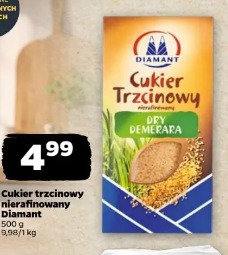 Cukier trzcinowy nierafinowany Diamant