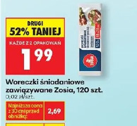 Woreczki śniadaniowe zawiązywane Zosia