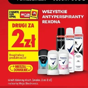 Wszystkie antyperspiranty Rexona