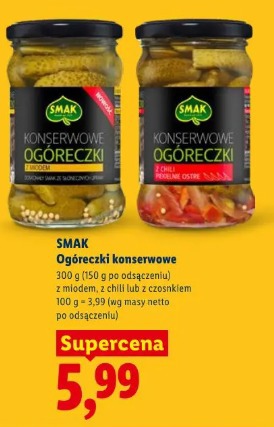 Smak Ogóreczki konserwowe