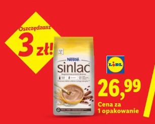 Sinlac kaszka zbożowa, bezglutenowa po 6 m-cu Nestlé