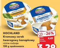 Hochland Kremowy serek twarogowy kanapkowy