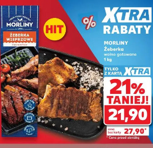 Morliny żeberka wieprzowe wolno gotowane