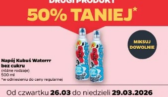 Napój Kubuś Waterrr bez cukru