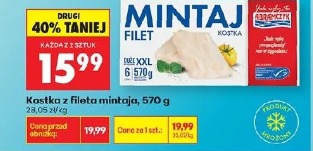 Kostka z fileta mintaja