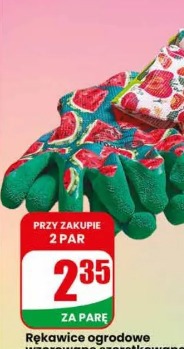 Rękawice ogrodowe wzorowane szorstkowane