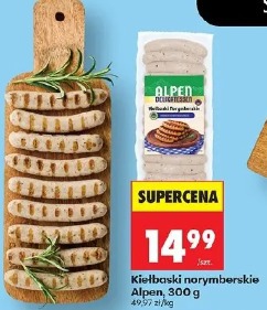 Kiełbaski norymberskie Alpen