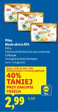 Pilos Masło ekstra 83%