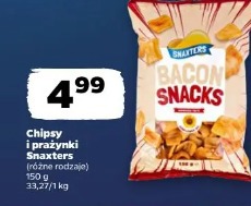 Chipsy i prażynki Snaxters