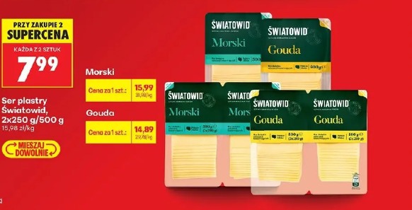 Ser plastry Światowid morski