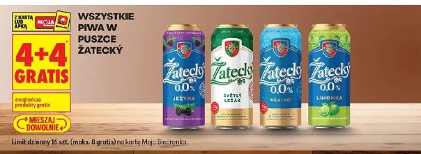 Wszystkie piwa w puszce Žatecký