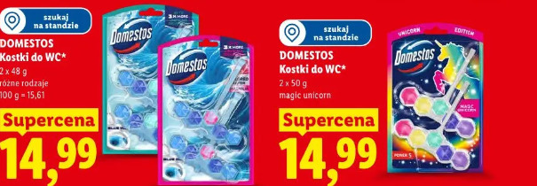 Domestos Kostki do WC magic unicorn