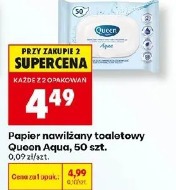 Papier nawilżany toaletowy Queen Aqua