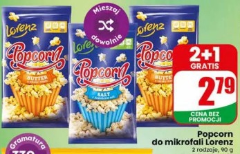 Popcorn do mikrofali Lorenz