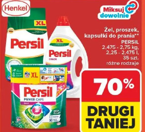 Persil żel proszek kapsułki do prania