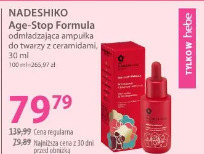 NADESHIKO Age-Stop Formula odmładzająca maska w kremie z ceramidami