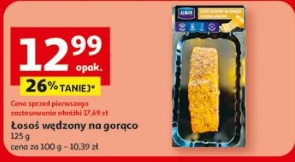 Łosoś wędzony na gorąco