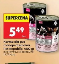 Karma dla psa monoproteinowa Pet Republic