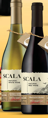 Wino Scala Chardonnay lub Merlot