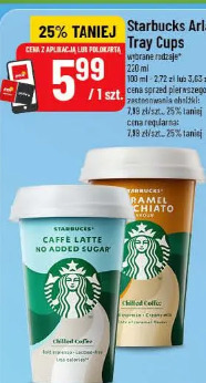 Starbucks Arla Tray Cups