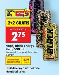 Black Energy Zero napój
