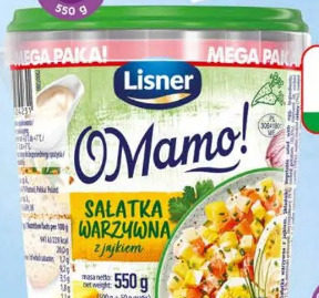 Sałatka warzywna z jajkiem Lisner