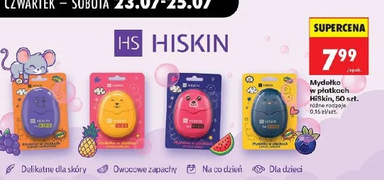 Hiskin mydełko w płatkach