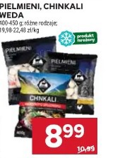 Pielmieni, chinkali Weda