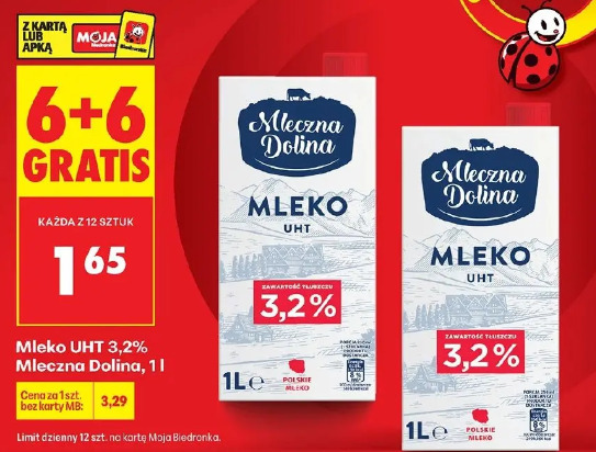 Mleko UHT 3,2% Mleczna Dolina