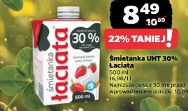 Śmietanka UHT 30% Łaciata