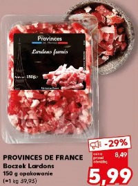 Provinces de France Boczek Lardons