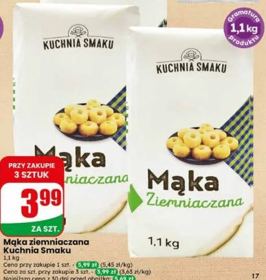 Mąka ziemniaczana Kuchnia Smaku